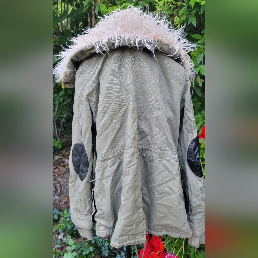 Olive Utility Jacket - image 5